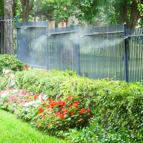 Bug Vortex™ SprayVortex Insect Control Misting System - 35 Gallon Unit With Battery Backup