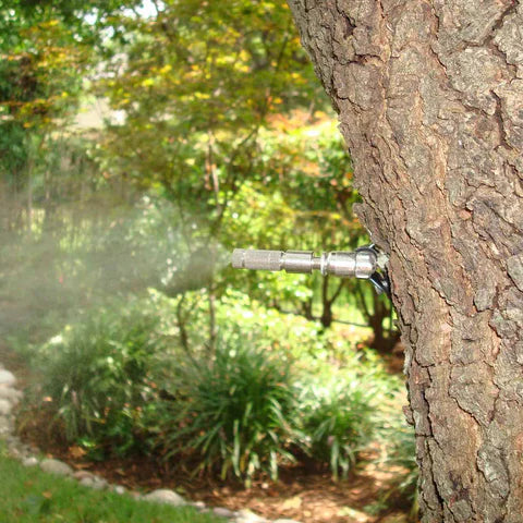 Bug Vortex™ SprayVortex Insect Control Misting System - 35 Gallon Unit With Battery Backup
